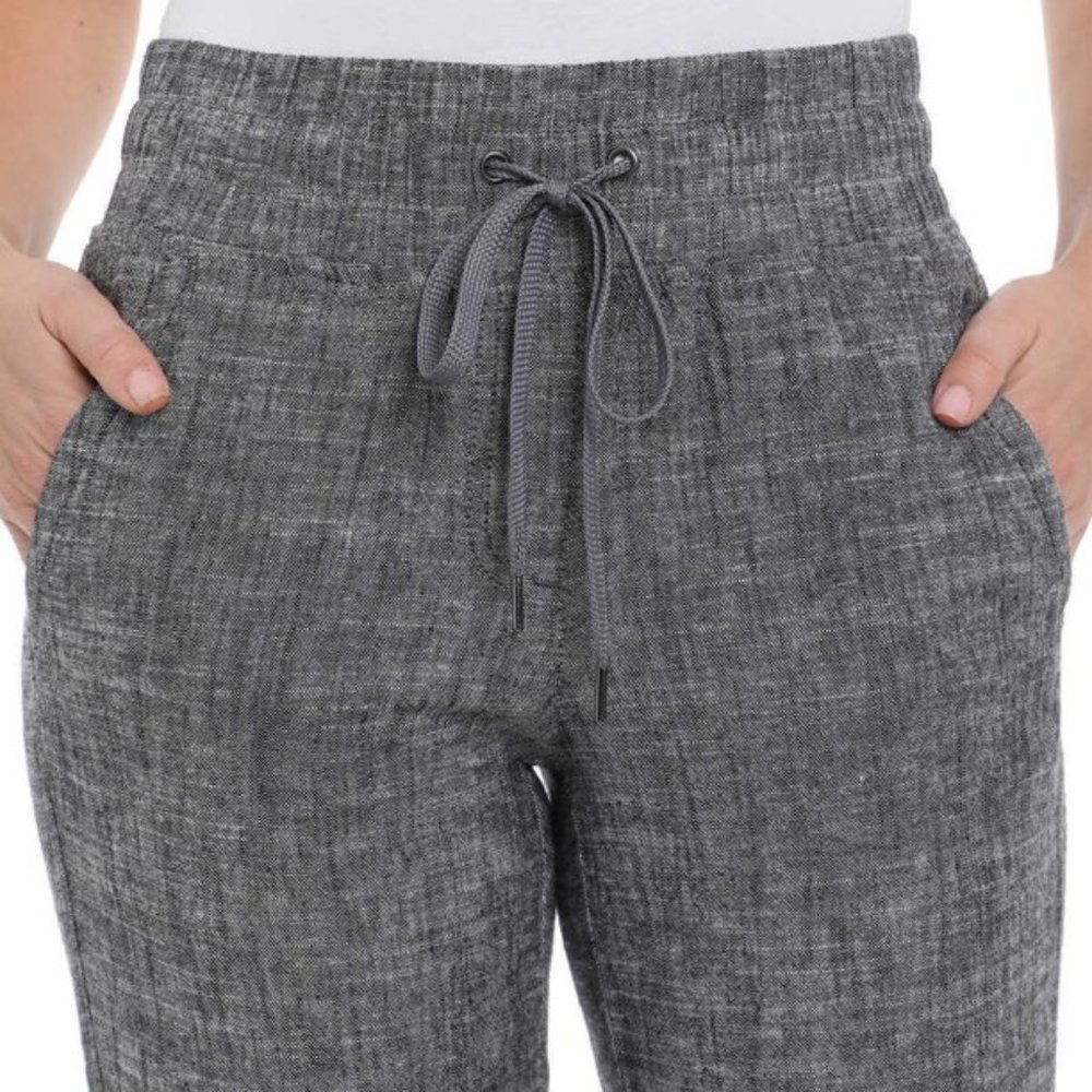 Briggs Linen Blend Jogger Pants - Picture 2 of 4